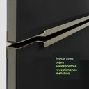 Ver mais imagens de Armário de Cozinha Completa 260cm Branco/Preto Lux Madesa 08