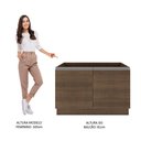Ver imagem 6 de Balcão Gabinete de Pia Armário de Cozinha 120 cm 2 Portas Glamy Madesa
