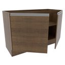 Ver imagem 5 de Balcão Gabinete de Pia Armário de Cozinha 120 cm 2 Portas Glamy Madesa