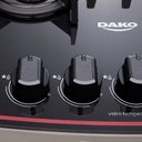 Ver imagem 6 de Fogão Supreme Timerglass Titanium 4 Bocas, Timer Digital, Mesa de Vidro, Bivolt, Dako. Supreme Timer