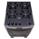 Ver imagem 4 de Fogão Supreme Timerglass Titanium 4 Bocas, Timer Digital, Mesa de Vidro, Bivolt, Dako. Supreme Timer