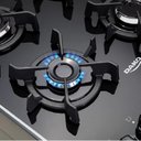 Ver imagem 5 de Fogão Supreme Timerglass Titanium 4 Bocas, Timer Digital, Mesa de Vidro, Bivolt, Dako. Supreme Timer