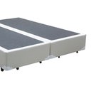 Ver imagem 4 de Cama Base Box Queen Bipartidao Sintético Branco 27x158x198 Rr Colchões