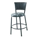 Ver imagem 5 de Kit 2 Banquetas Baixa de Cozinha Encosto Junco