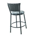 Ver imagem 7 de Kit 2 Banquetas Baixa de Cozinha Encosto Junco