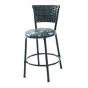 Ver imagem 5 de Kit 2 Banquetas Baixa de Cozinha Encosto Junco