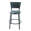 Ver imagem 6 de Kit 2 Banquetas Baixa de Cozinha Encosto Junco