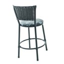 Ver imagem 7 de Kit 2 Banquetas Baixa de Cozinha Encosto Junco