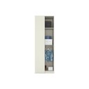 Ver imagem 4 de Modulado de Quarto Guarda Roupa Canto Reto C/ 1 Porta Mc14 Seletto Areia - Henn