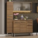 Ver imagem 1 de Armário de Cozinha Compacta 137cm Rustic Emilly Madesa 05