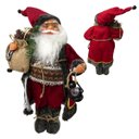 Ver imagem 1 de Papai Noel Decorativo Natalino Enfeite Natal Mesa Estante Sala Casa Vitrine Loja Evento Fim de Ano C