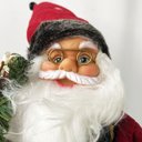 Ver imagem 2 de Papai Noel Decorativo Natalino Enfeite Natal Mesa Estante Sala Casa Vitrine Loja Evento Fim de Ano C