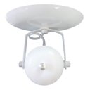 Ver imagem 2 de Spot Para 01 Lâmpada Branco - Gira 360 Graus Ideal para Corredor, lavabo, quintal, banheiro, Cozinha