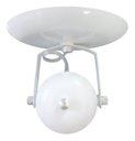 Ver imagem 2 de Spot Para 01 Lâmpada Branco - Gira 360 Graus Ideal para Corredor, lavabo, quintal, banheiro, Cozinha