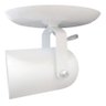 Spot Para 01 Lâmpada Branco - Gira 360 Graus Ideal para Corredor, lavabo, quintal, banheiro, Cozinha - 3