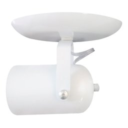 Spot Para 01 Lâmpada Branco - Gira 360 Graus Ideal para Corredor, lavabo, quintal, banheiro, Cozinha - 1