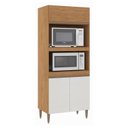 Ver imagem 3 de Armário de Cozinha Torre Quente Essenza 2 Nichos 80cm Móvel na Caixa