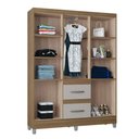 Ver imagem 4 de Guarda Roupa Poquema Capri 6 Portas e 2 Gavetas