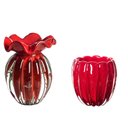Ver imagem 3 de Vaso Trouxinha Murano Vermelho Intenso Little Pack