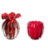 Vaso Trouxinha Murano Vermelho Intenso Little Pack - 3