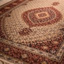 Ver imagem 4 de Tapete Clássico Oriental Mahi Bege 200x150 cm Tipo Persa