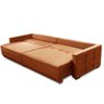 Sofá Retrátil e Reclinável 2,50m Karina Veludo Terracota Madelina Decor - 3