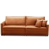 Sofá Retrátil e Reclinável 2,50m Karina Veludo Terracota Madelina Decor - 6