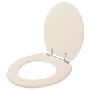 Ver imagem 2 de Assento Sanitário Buzios Marfim (bege Claro) para Vaso Hervy
