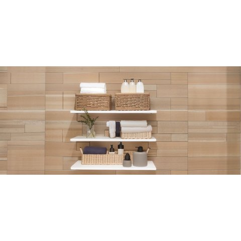 Prateleira Mdf Branco para Lavanderia 60 X 20