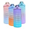 Garrafa de Água Colorida 2 Litros Grande Motivacional Saúde - 1
