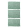 Kit 3 Tapetes Bolinha Antiderrapante Banheiro 38x58 Verde Água - 1