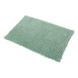 Kit 3 Tapetes Bolinha Antiderrapante Banheiro 38x58 Verde Água - 2