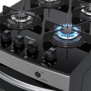 Ver imagem 3 de Fogao 4 Bocas Venax Picasso Vitreo Inox Gas Glp