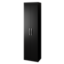 Ver imagem 2 de Guarda-roupa Multiuso Solteiro Compact Preto - Direto Sim