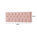 Ver mais imagens de Cabeceira Painel Estofada Paris Suede Rosa Queen 1,60m para Cama Box