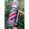 BARBER POLE GIRATÓRIO 80CM TAMANHO BIG VOLTAGEM BIVOLT. - 4