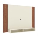 Ver imagem 6 de Painel Tv 43 Polegadas Suspenso com Nichos Bonsai - Off White e Naturale