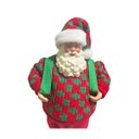Ver imagem 2 de Papai Noel Lux Mochileiro Vermelho 28cm 30326