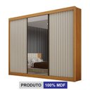 Ver imagem 5 de Guarda-roupa para Casal com Espelho San Marino 100% MDF