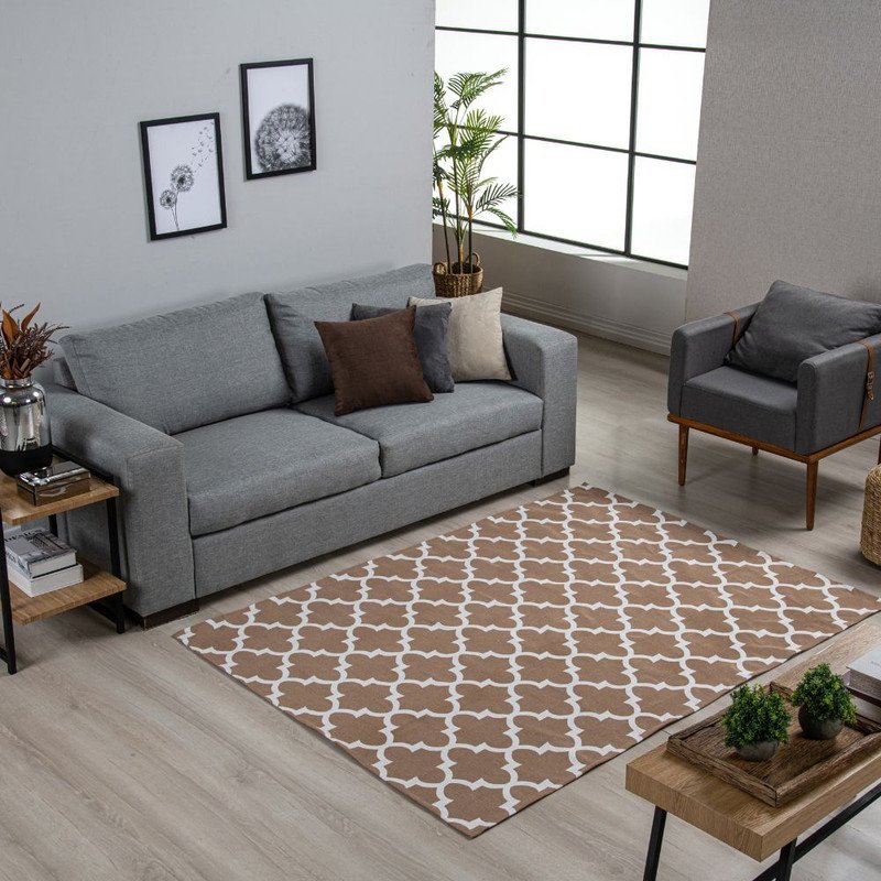 Tapete para Sala Quarto Classic Suprema 1,35X2,5m Caramelo Lindo ...
