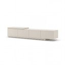 Ver imagem 7 de Rack Extensível TV até 75 Polegadas Planejado 244cm Aruá CabeCasa MadeiraOriginals Off White