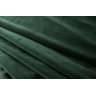 Cabeceira Casal Curva Dupla Tacha Luxo Estofada Com Tachas - 140x60cm Veludo Verde Esmeralda - 5