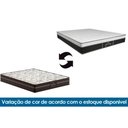 Ver imagem 5 de Conjunto Box Baú King: Colchão Molas Probel Ensacadas Perfil Springs Plus + Base Crc Suede Brown (