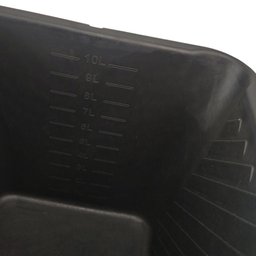 Balde De Tinta Pintura Alça 10 Litros Medidor Kit 2 Uni - 2