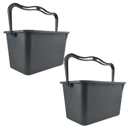 Balde De Tinta Pintura Alça 10 Litros Medidor Kit 2 Uni - 1
