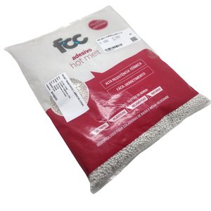Cola Hotmelt 2,5kg Granulada Branca para Fita de Borda Coladeira de Borda Acabamento Moveis Planejad