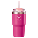 Ver imagem 1 de Tupperware Copo Térmico Big T com Canudo 630ml Rosa