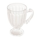 Ver imagem 2 de Xícara Taça de Vidro Cristal com Pé Imperial Café 200ml Cafeteira Padaria Expresso Chocolate