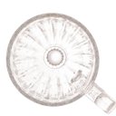Ver imagem 4 de Xícara Taça de Vidro Cristal com Pé Imperial Café 200ml Cafeteira Padaria Expresso Chocolate