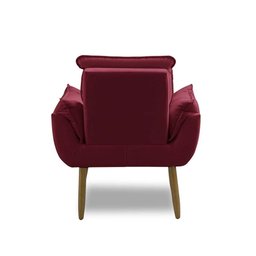 Kit 2 Poltronas Decorativas Opala Recepção Luxo Confortável - 5